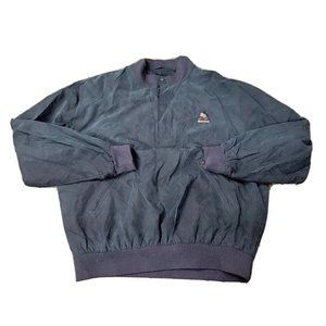 OAKMONT Golf Country Club Embroidered Men's LARGE Windbreaker Silk Bomber Jacket